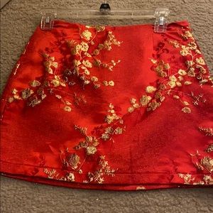 Silk skirt